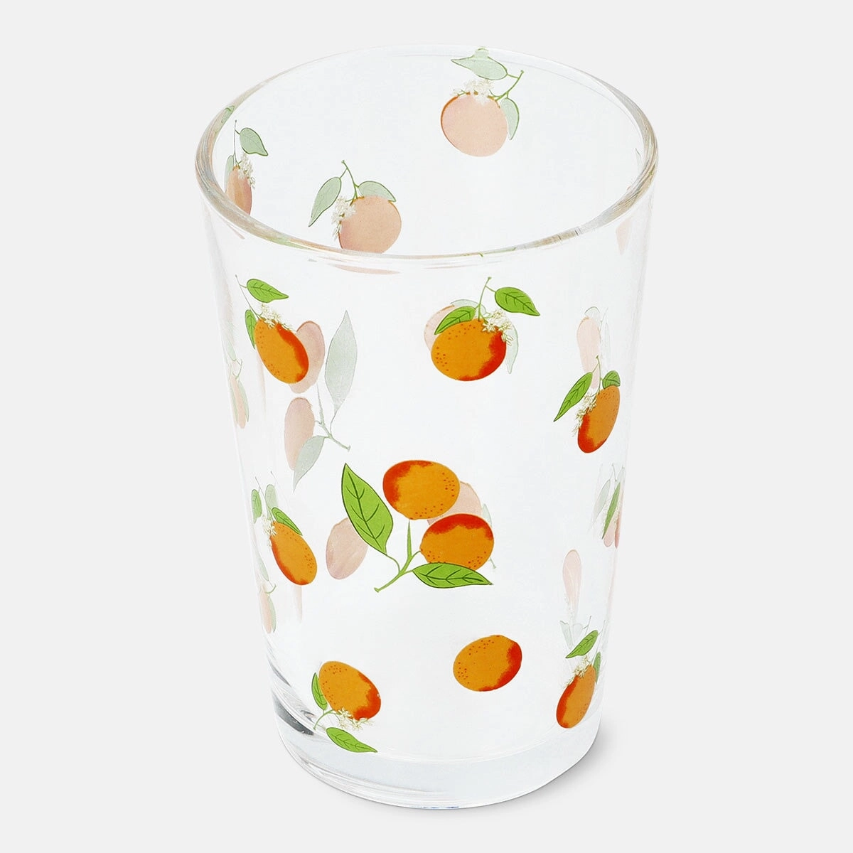 Drinking glass with oranges - 220 ml Kitchen Tableware at affordable prices