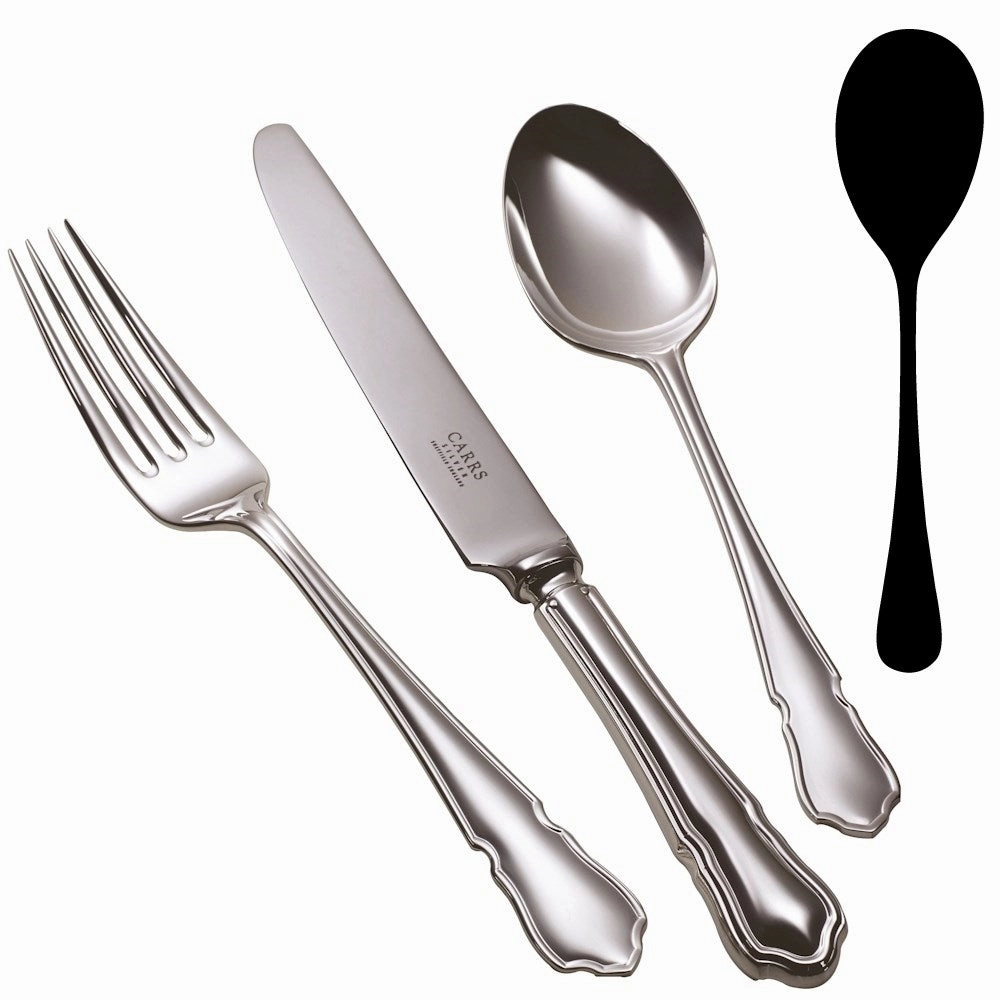 Dubarry Salad serving spoon, Silver Plate Serveware Good quality and affordable