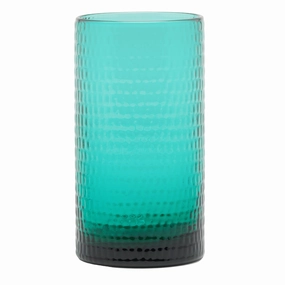 Duncan Aqua Highball Glasses Set/6 Drinkware best price