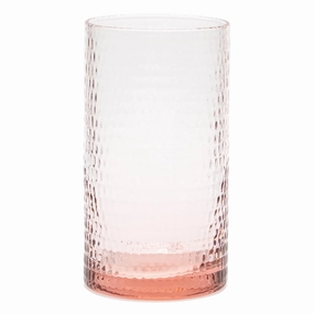 Duncan Pink Highball Glasses Set/6 Drinkware best price