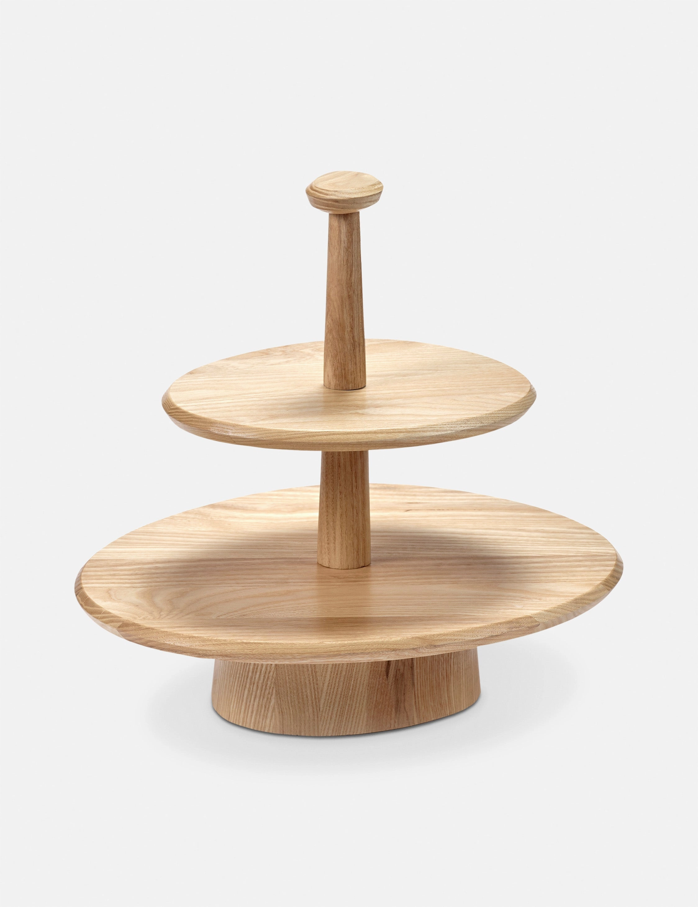 Dune Ash Wood Cake Stand by Kelly Wearstler x Serax Serveware kitchen discount