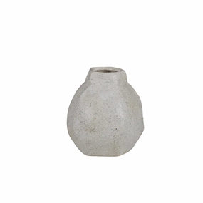 Dunes Ceramic Vase 14x15cm White Cheap Vases for home