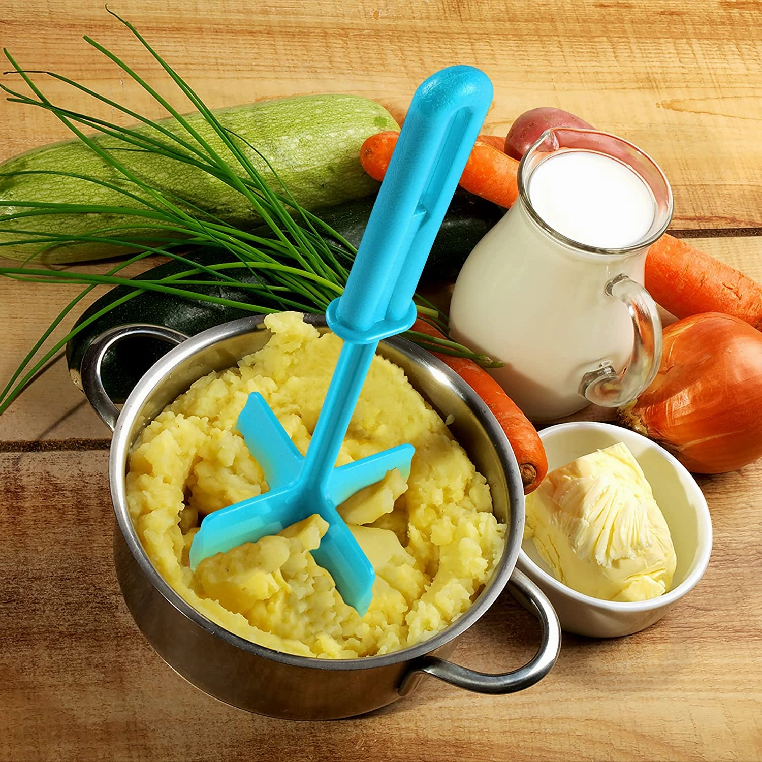 Durable Non-Scratch Meat Grinder and Potato Shredder