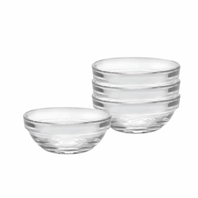 Duralex Made In France Lys Stackable Glass Bowl, Set of 4 Cooking Tools & Accessories mega discount