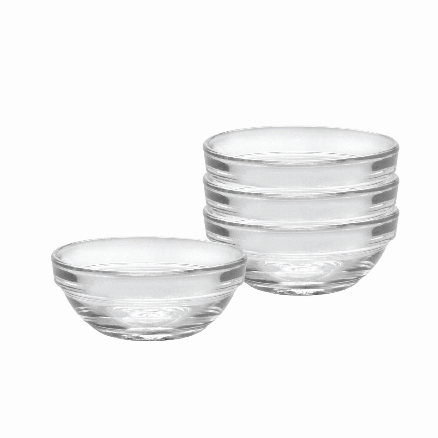 Duralex Made In France Lys Stackable Glass Bowl, Set of 4 Cooking Tools & Accessories mega discount