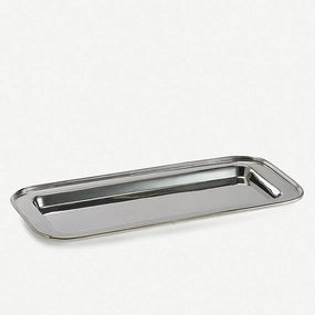 Durban Tray, 56 x 40.6 x 1.9cm, silver Serveware Good quality and affordable
