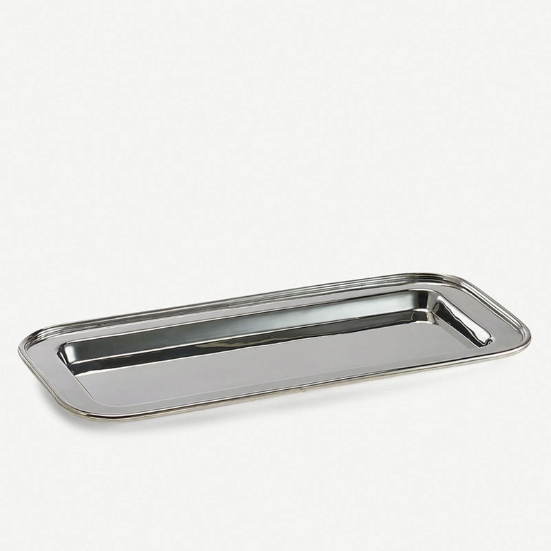 Durban Tray, 56 x 40.6 x 1.9cm, silver Serveware Good quality and affordable