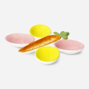 Egg dish with carrot design Kitchen Tableware at affordable prices