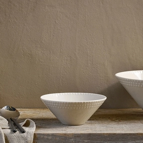 Ela Serving Bowl D20cm, Cream Serving Bowls Entertaining Set