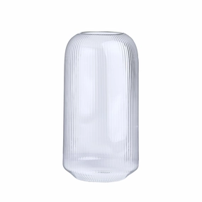 Elba Vase Tall in Millerighe Glassware Tabletop & Kitchen sale