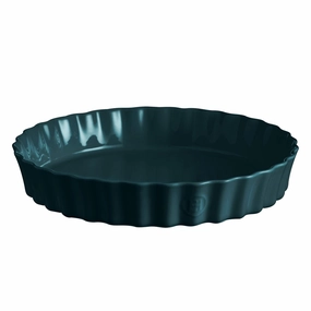 Emile Henry 12.6" x 2.2" Extra Large Deep Tart Dish Bakeware online promo