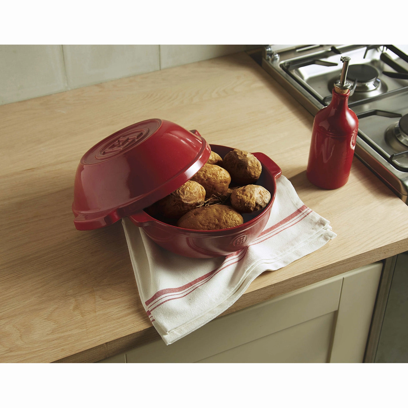 Emile Henry Bread & Potato Pot