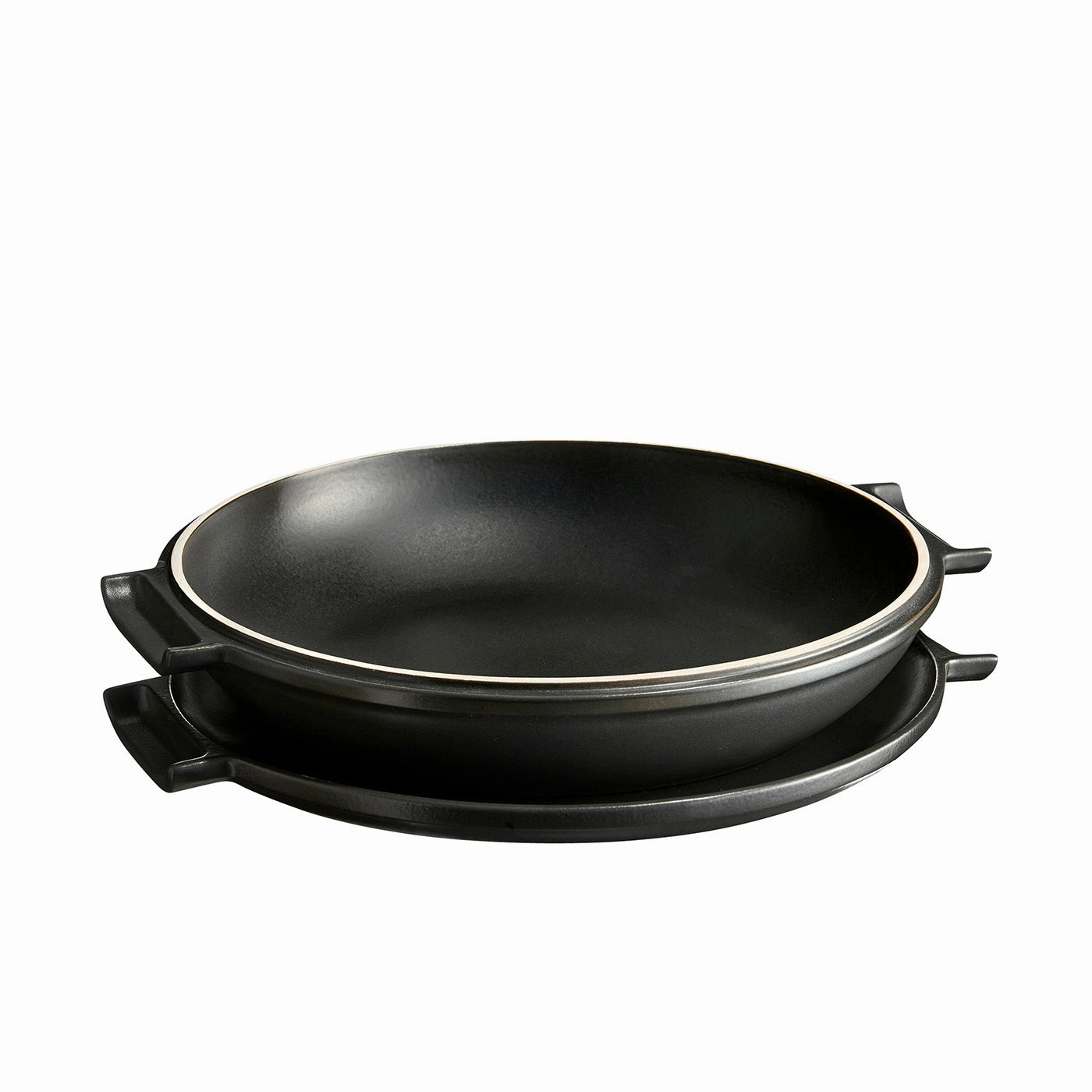 Emile Henry Delight 2.3 Quart Tart Tatin Set, Slate Bakeware online promo
