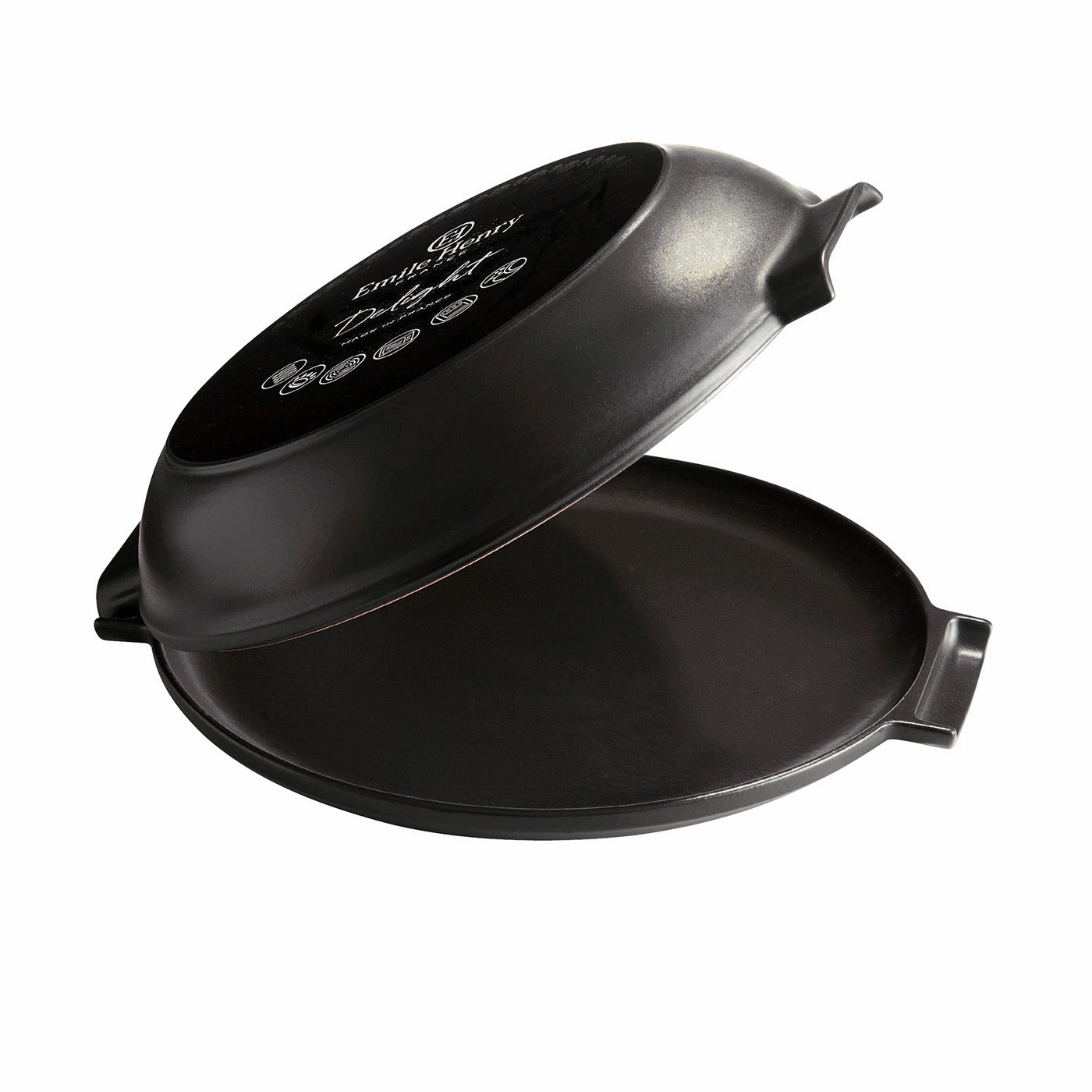 Emile Henry Delight 2.3 Quart Tart Tatin Set, Slate