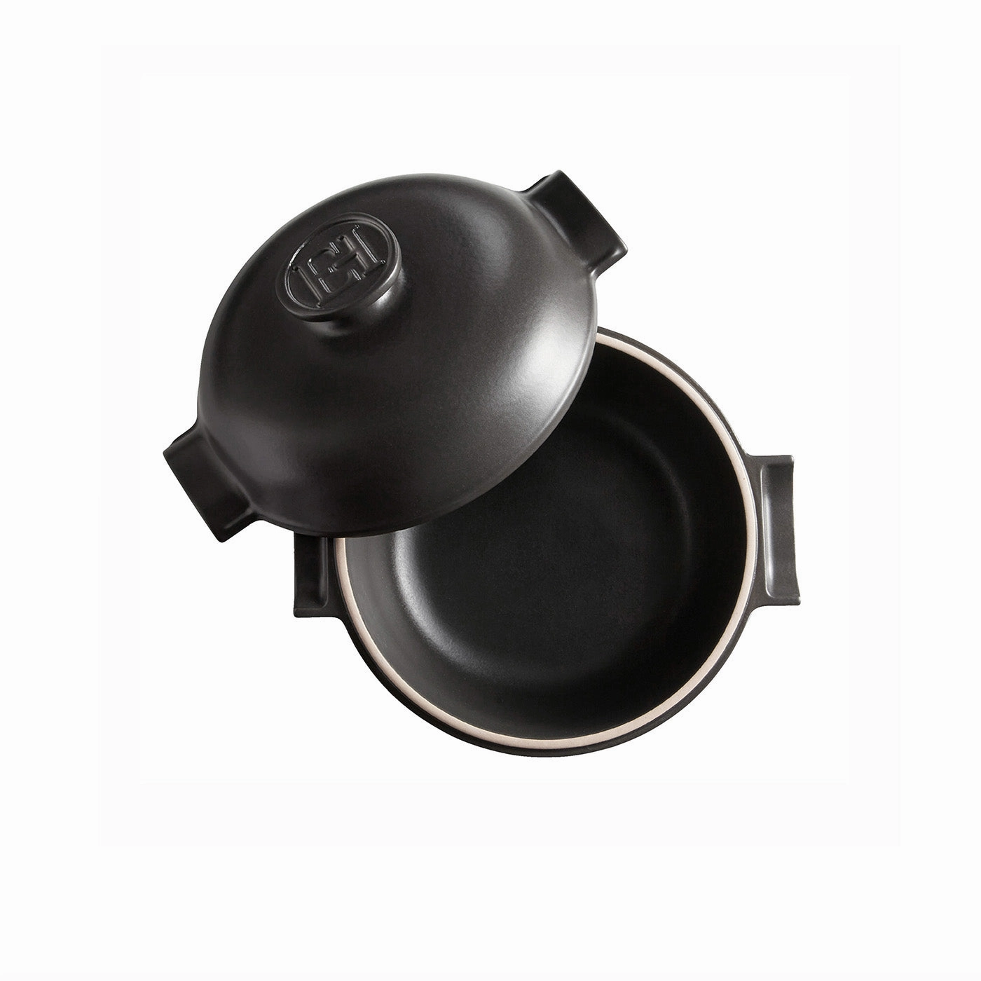 Emile Henry Delight 2 Quart Round Dutch Oven, Slate