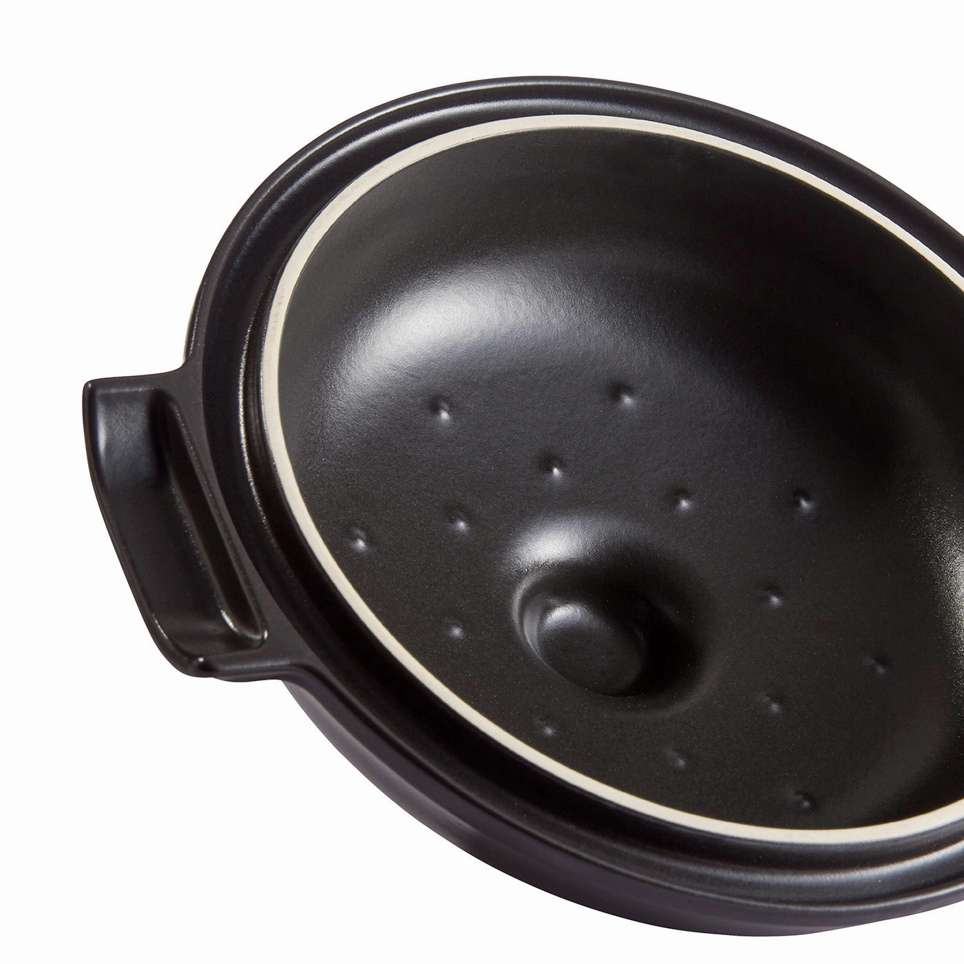 Emile Henry Delight 4.25 Quart Round Dutch Oven, Slate