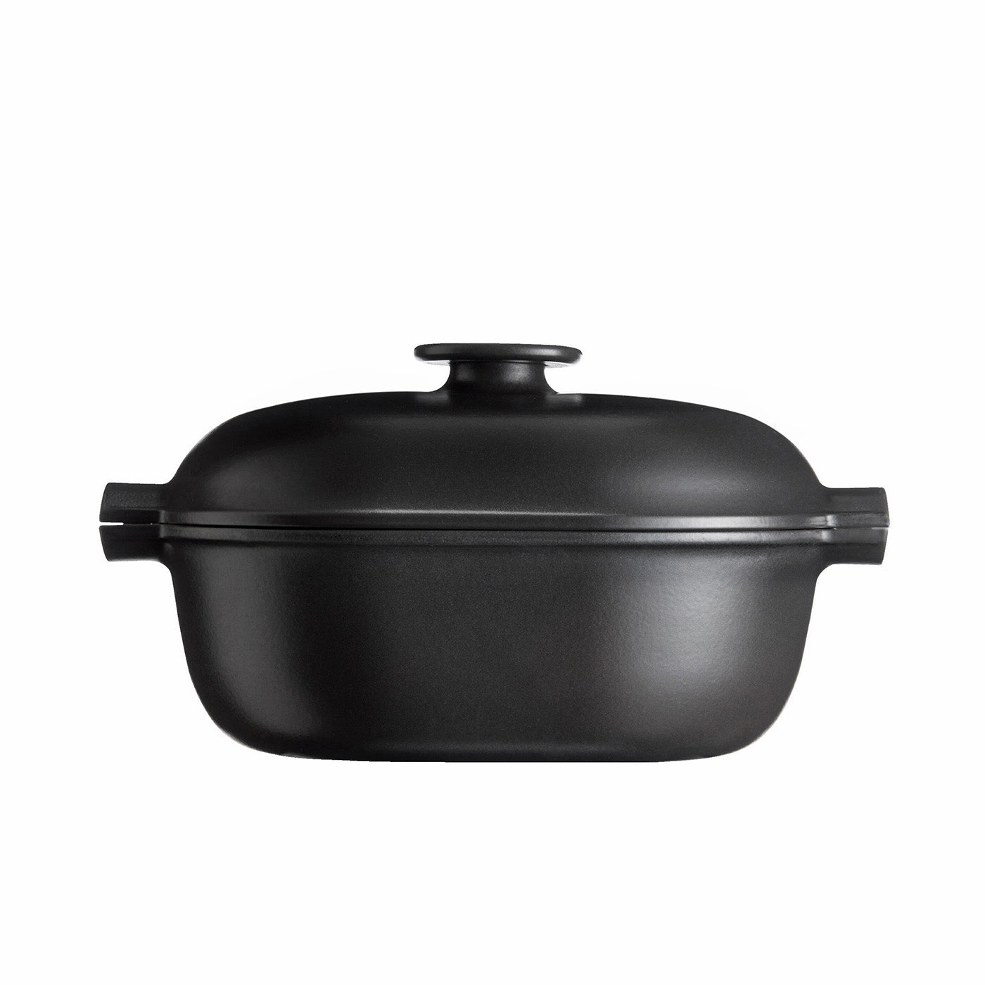 Emile Henry Delight 4.3 Quart Oval Dutch Oven, Slate