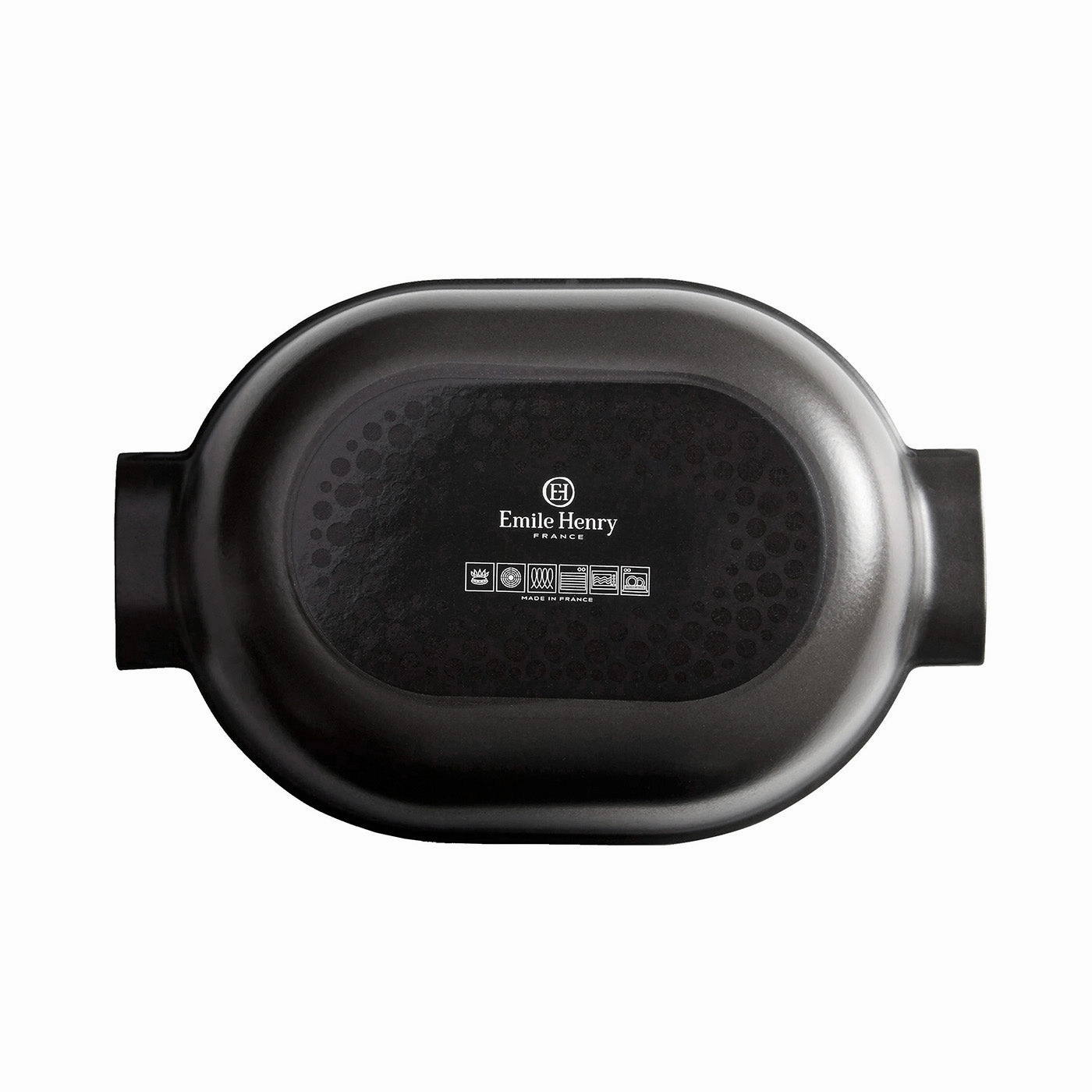 Emile Henry Delight 4.3 Quart Oval Dutch Oven, Slate