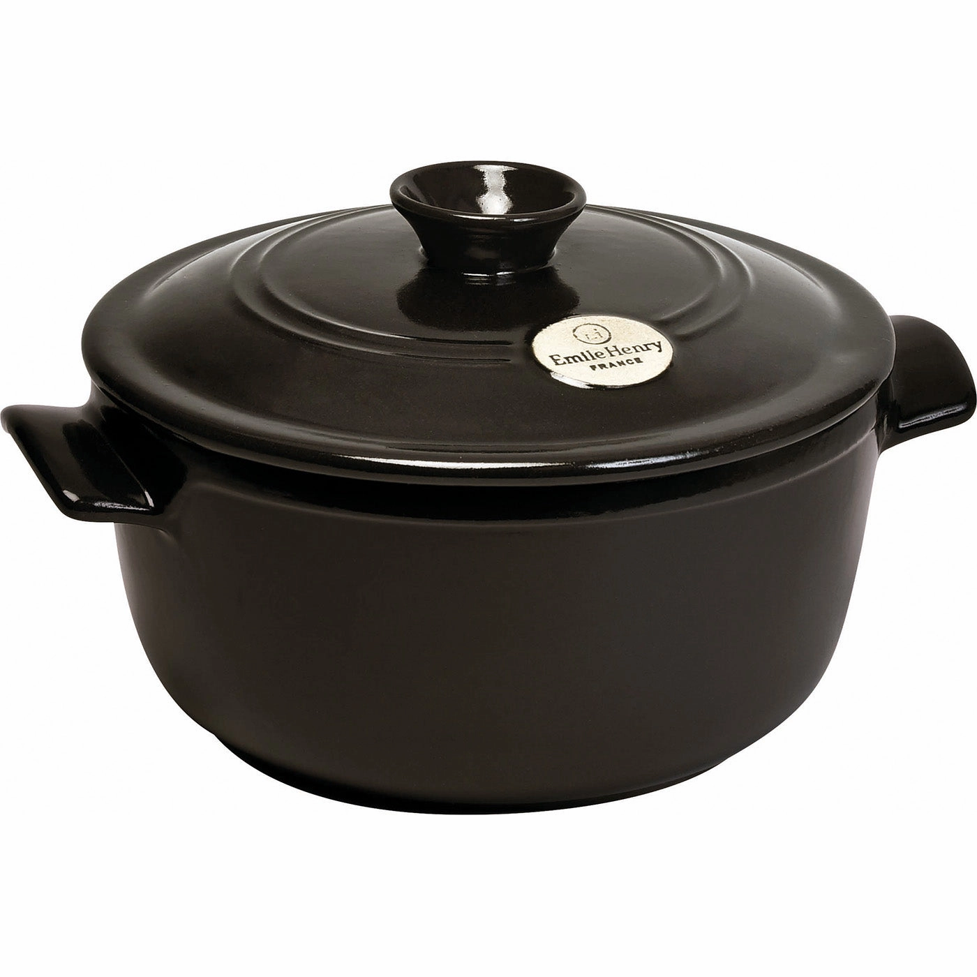 Emile Henry Flame Round Stewpot Dutch Oven, 2.6 Quart