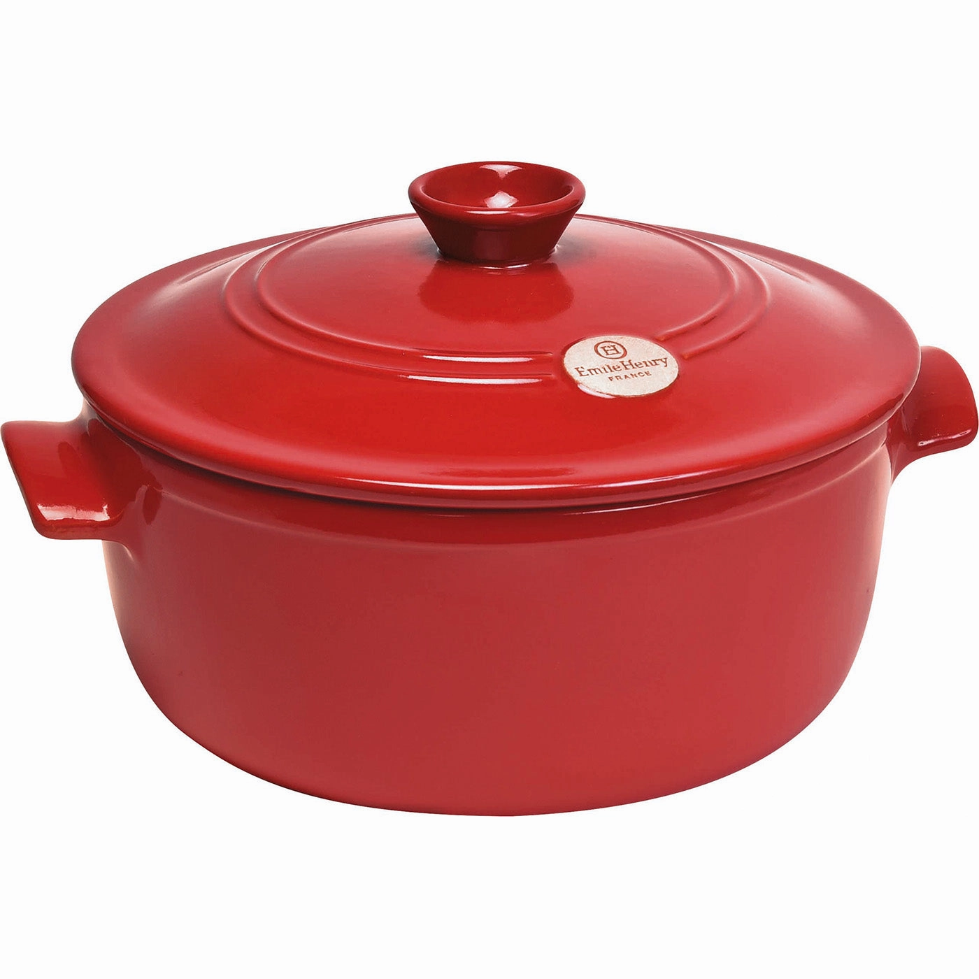 Emile Henry Flame Round Stewpot Dutch Oven, 5.5 Quart Bakeware online promo