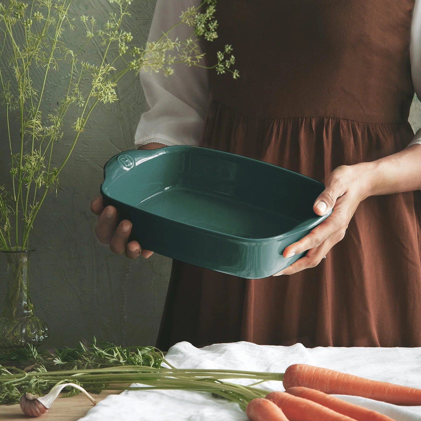Emile Henry Individual Rectangle Baking Dish Ultime, 8.75" X 5.5"