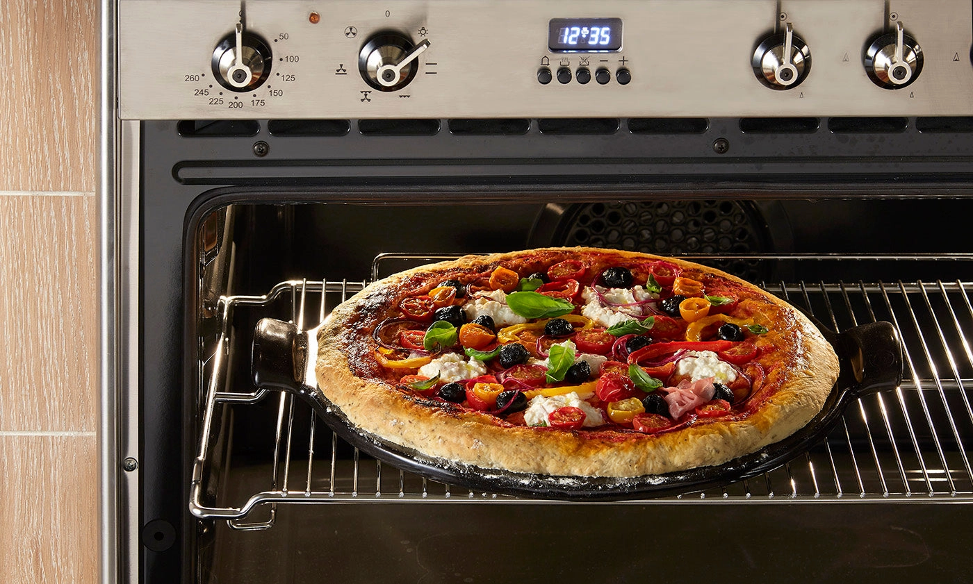 Emile Henry Made in France 14.5-Inch Flame Top Pizza Stone
