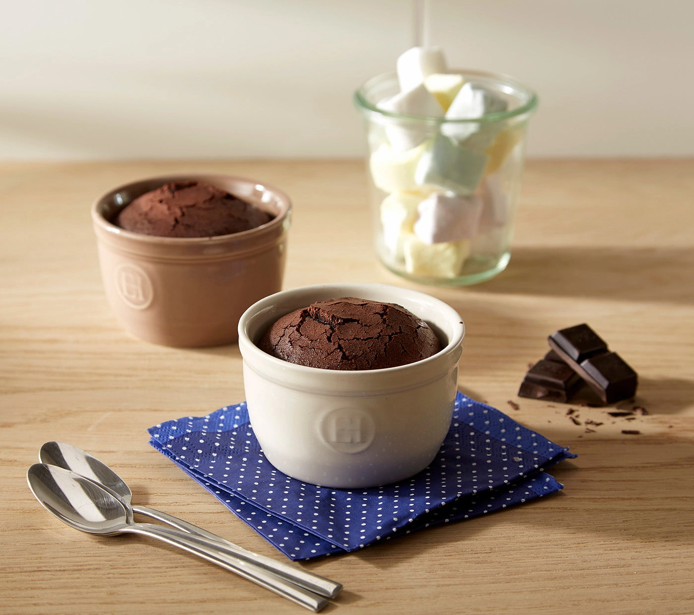 Emile Henry Made in France 5 oz Ramekin, Set of 2, 3.5" by 2"