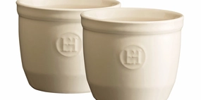 Emile Henry Made in France 6.75 oz Ramekin, Set of 2, 3.25" by 2.75" Bakeware online promo