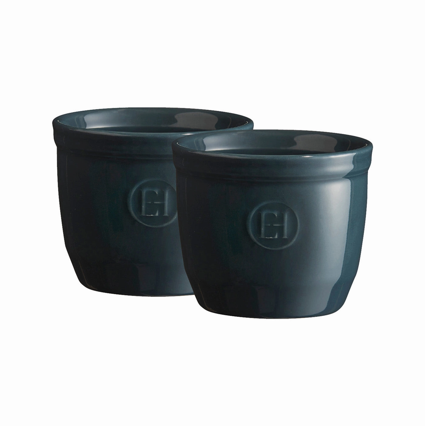 Emile Henry Made in France 6.75 oz Ramekin, Set of 2, 3.25" by 2.75"