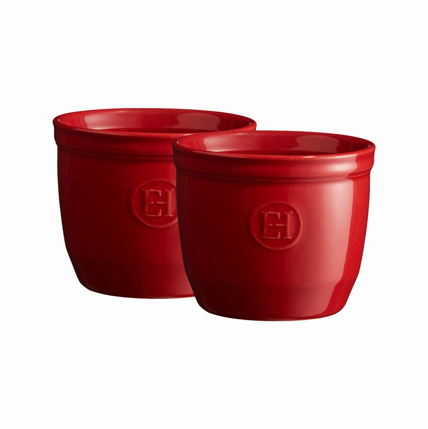 Emile Henry Made in France 6.75 oz Ramekin, Set of 2, 3.25" by 2.75"