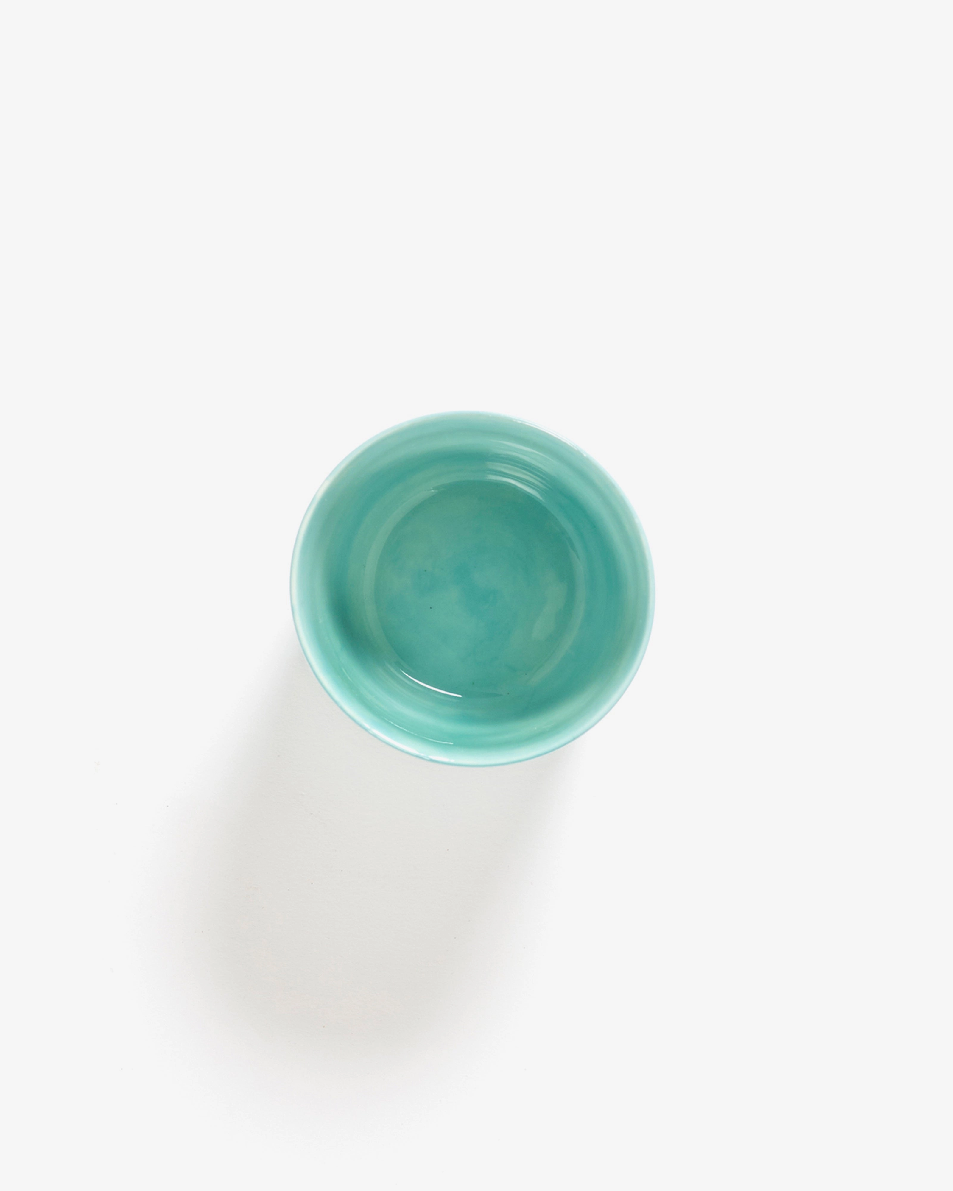 Espresso cup 5.07 OZ azure - red stripes Feast