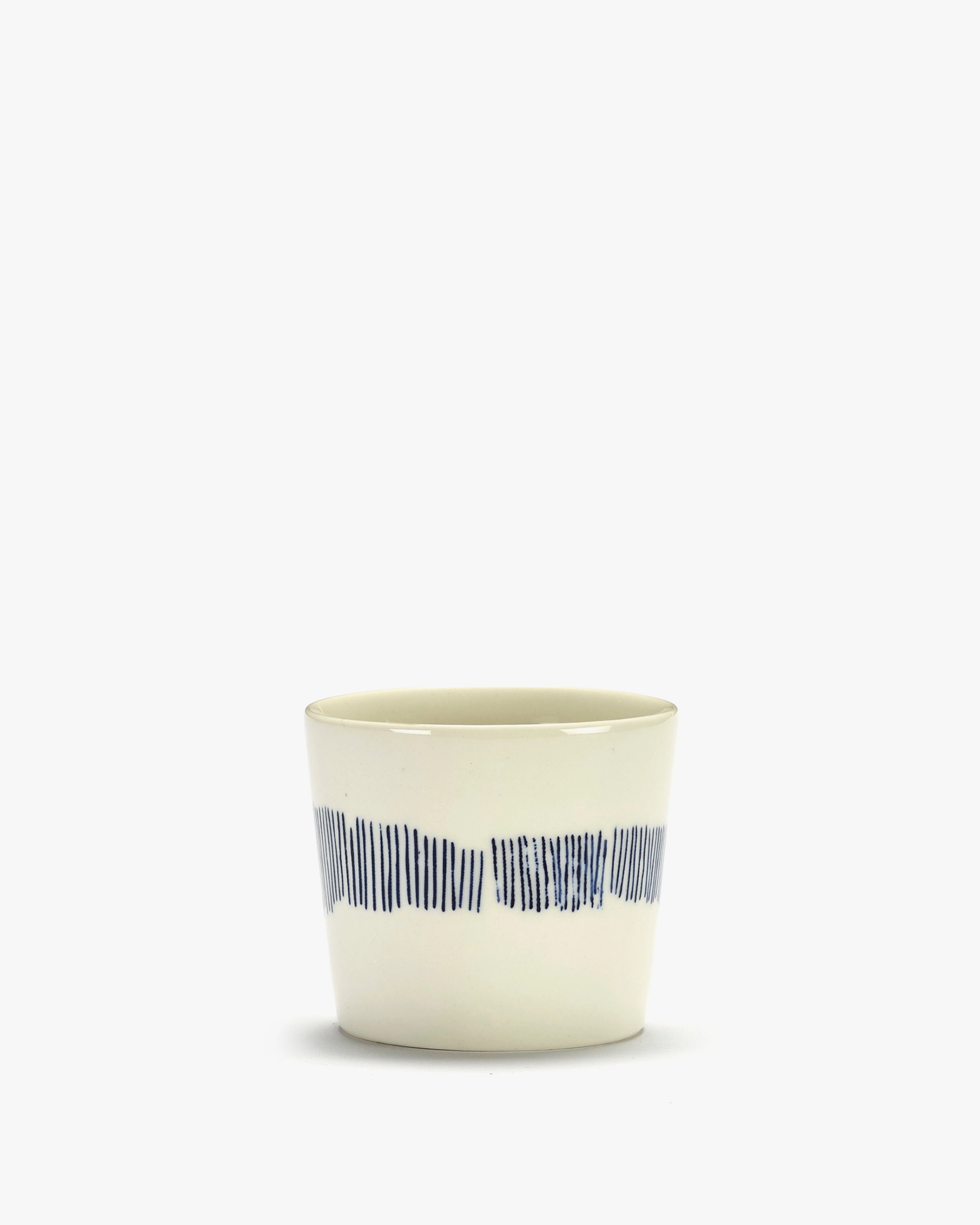 Espresso cup 5.07 OZ white - blue stripes Feast Buy Dinnerware online shop