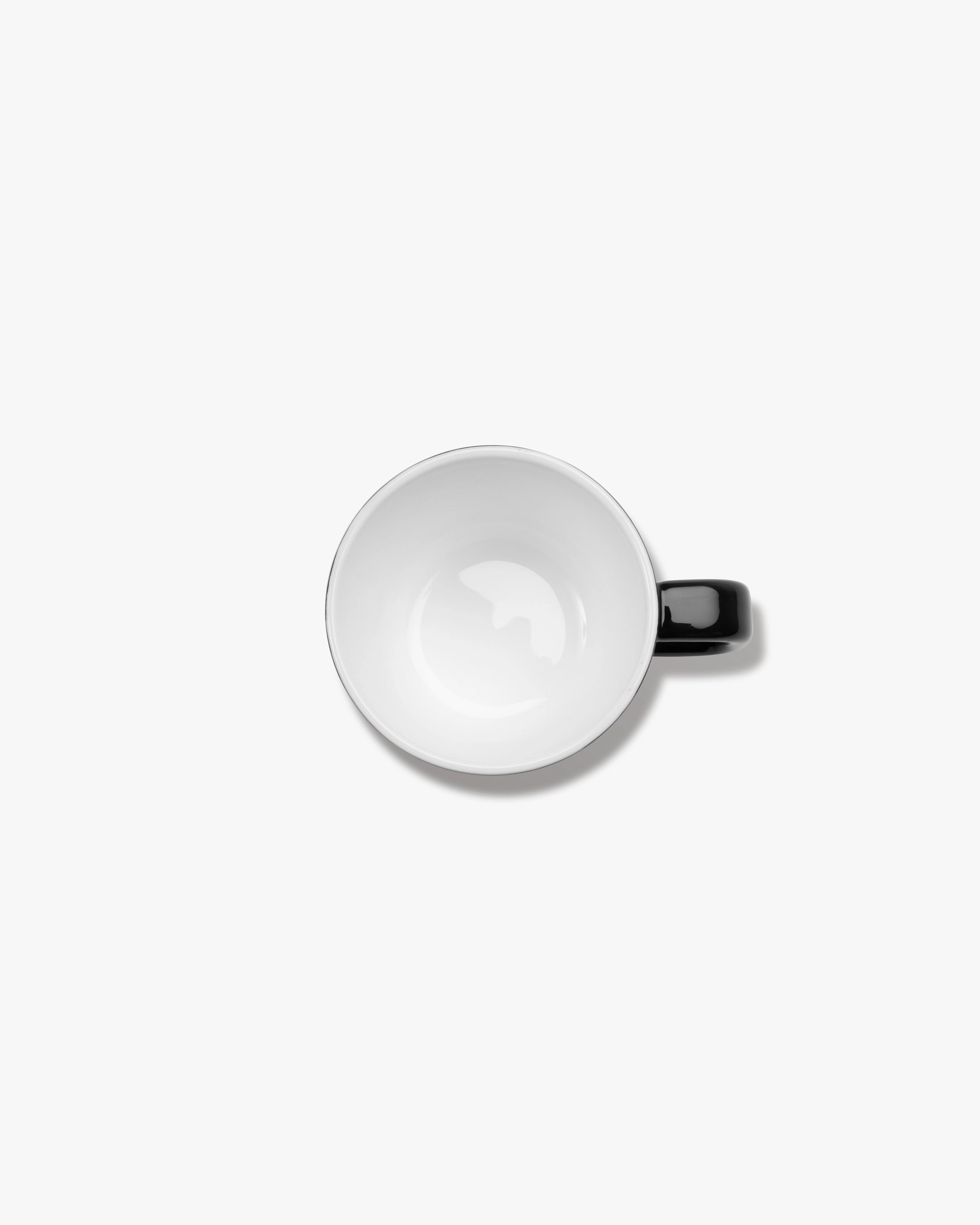 Espresso cup black glazed Passe-partout
