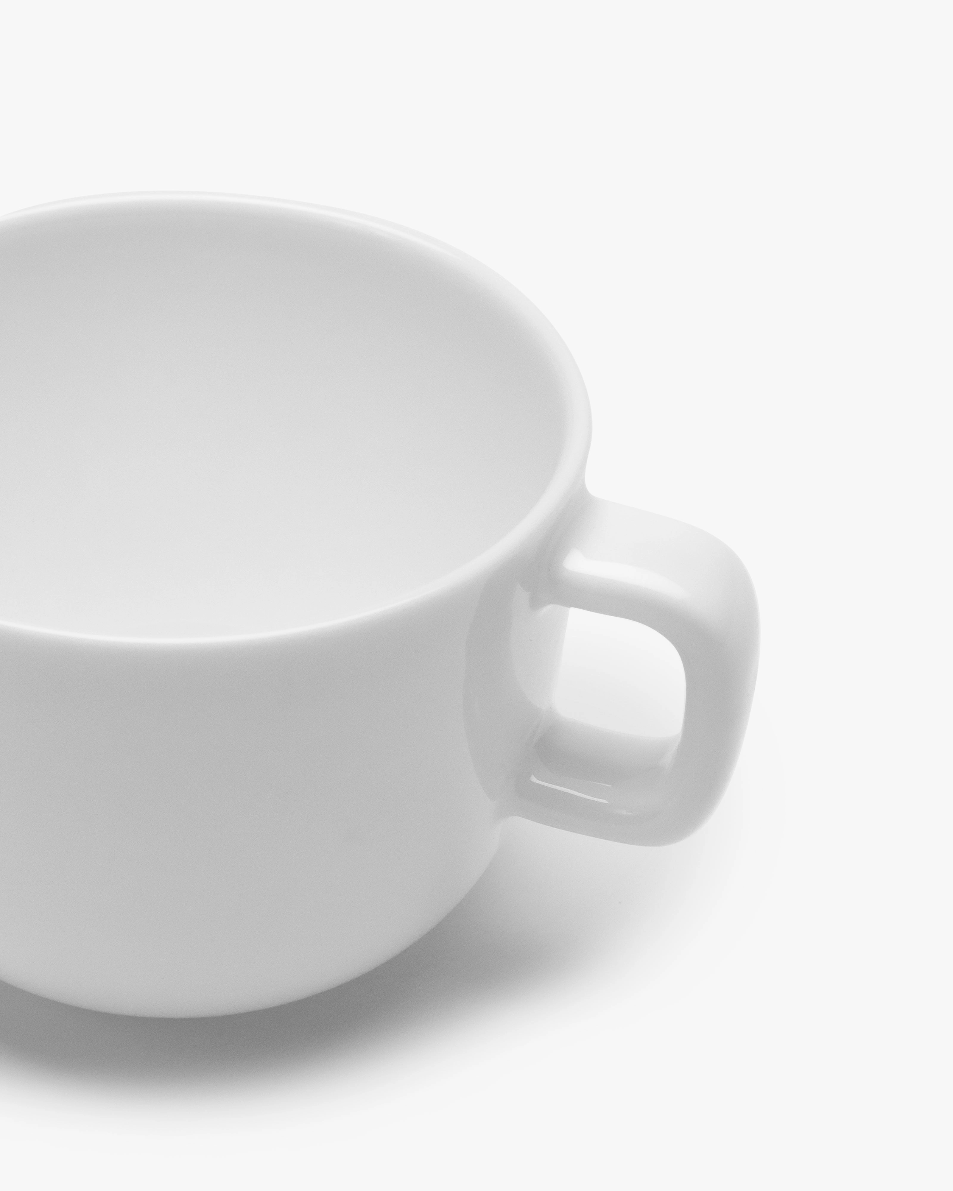 Espresso cup white glazed Base
