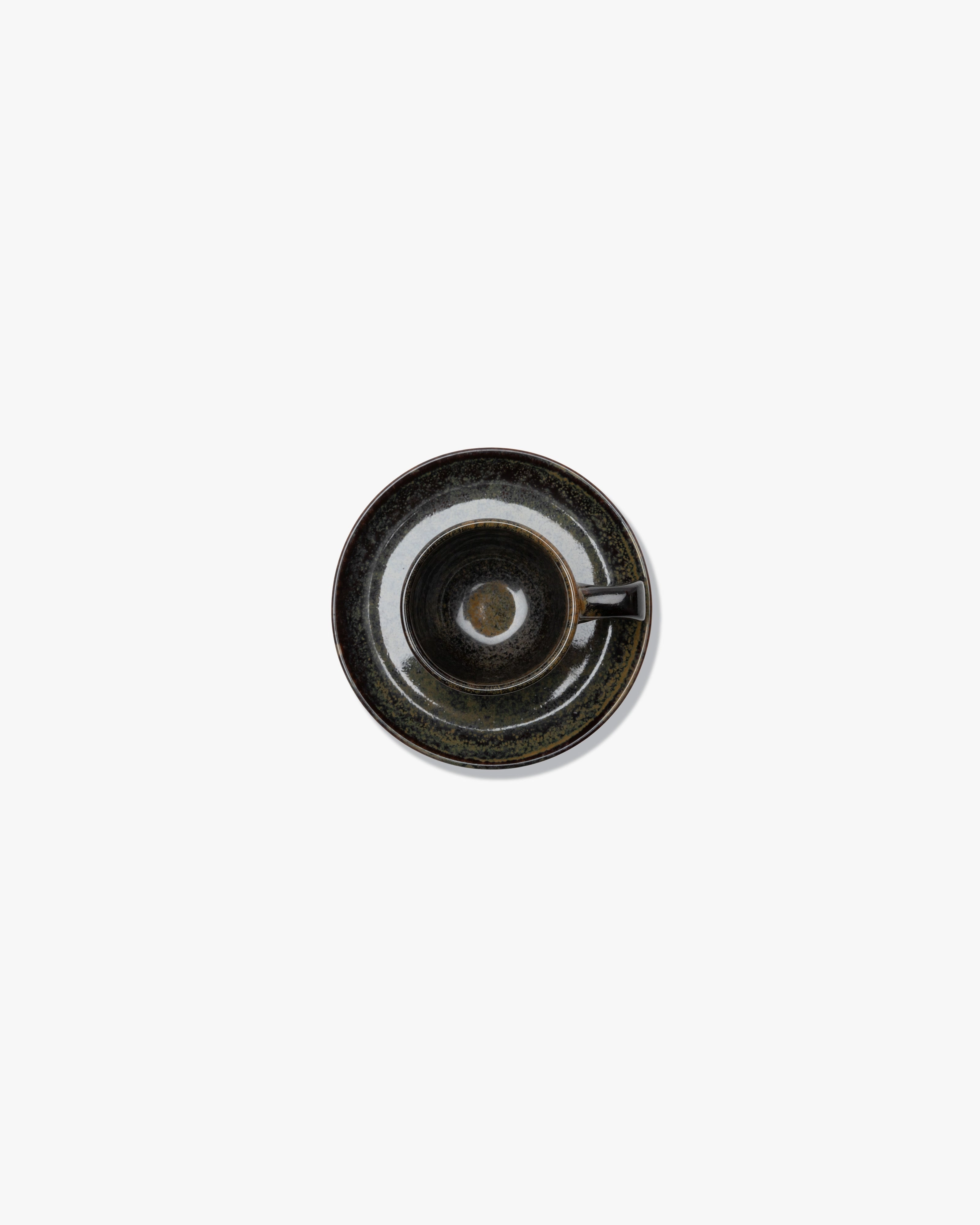 Espresso cup with saucer indi gray Surface