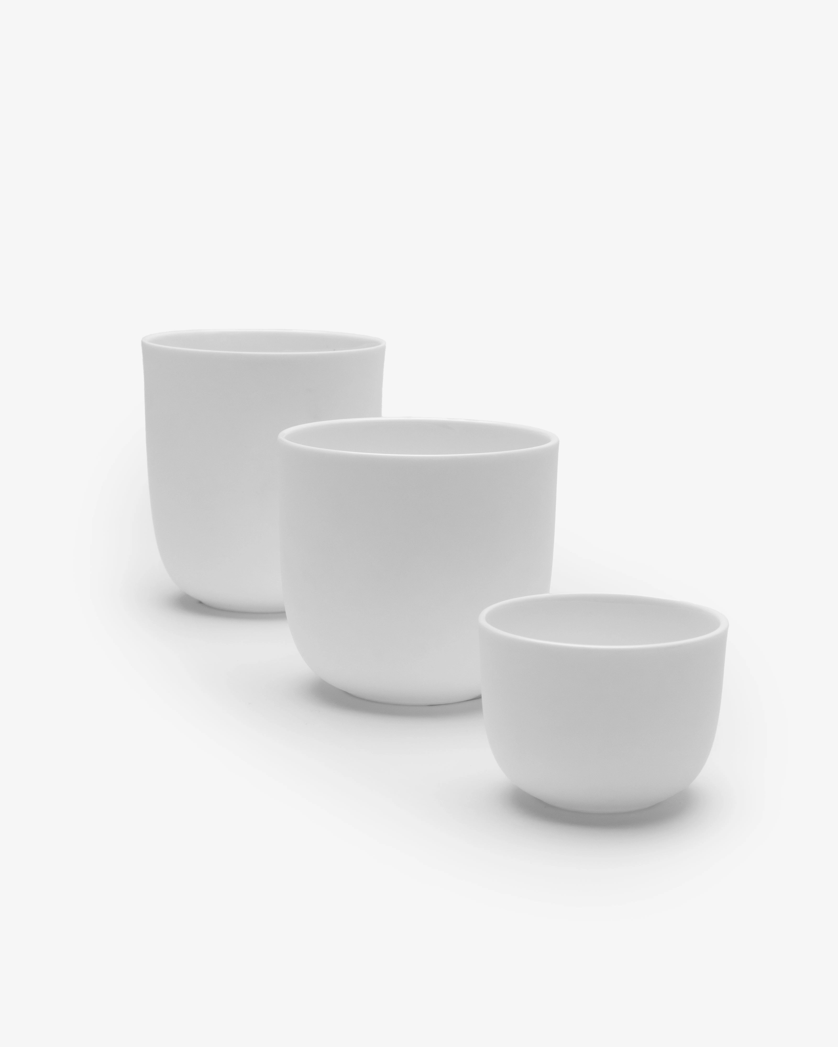 Espresso cup without handle white Base
