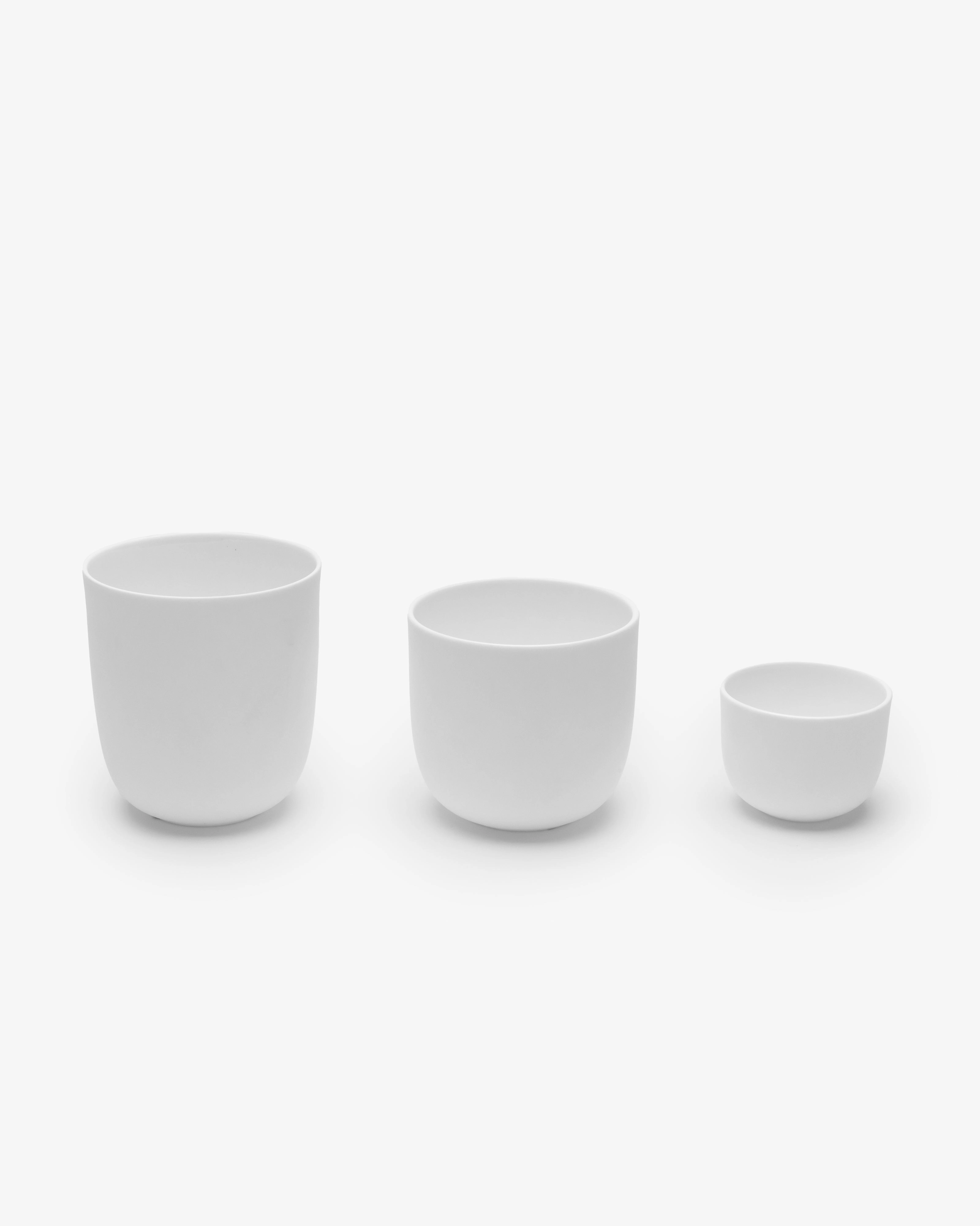 Espresso cup without handle white Base