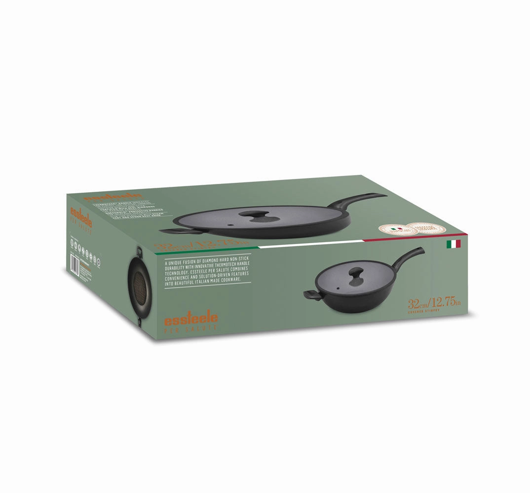 Essteele Per Salute Stirfry Pan with Lid