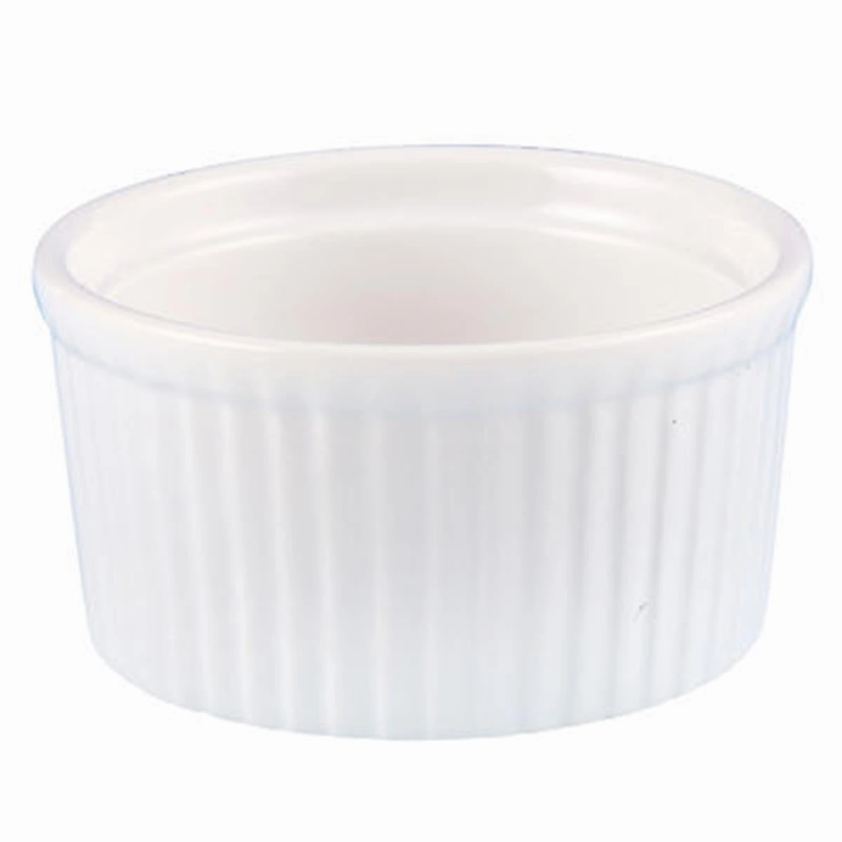 EVCO International 73066 Iron Works 3.13 in. dia. x 1.38 in. Ceramic Ramekin, 2 oz. Bakeware kitchen sale