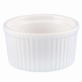 EVCO International 73066 Iron Works 3.13 in. dia. x 1.38 in. Ceramic Ramekin, 2 oz. Bakeware kitchen sale