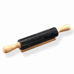 EVCO International 74763 Black Marble Deluxe Rolling Pin Cooking Tools & Accessories clearance kits