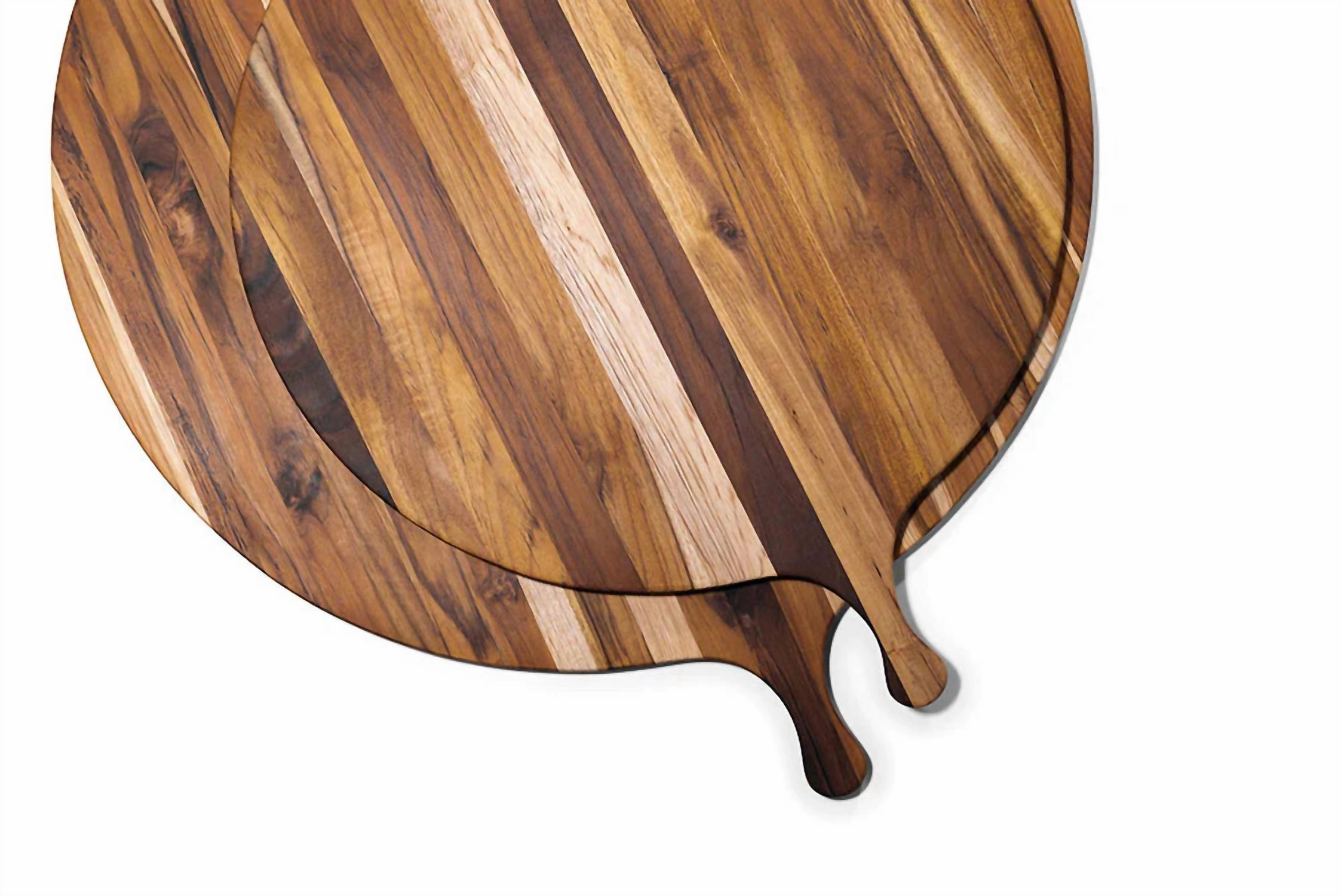 Extra-Large Atlas Serving Board In Brown