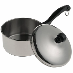 Farberware 50000 1 Qt. Stainless Steel Saucepan with Lid Cookware online kitchen sale
