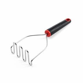 Farberware 6009311 Black & Silver Plastic & Stainless Steel Potato Masher Cooking Tools & Accessories clearance kits