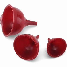 Farberware 6009329 Red Plastic Funnel Set Cooking Tools & Accessories buy more save more