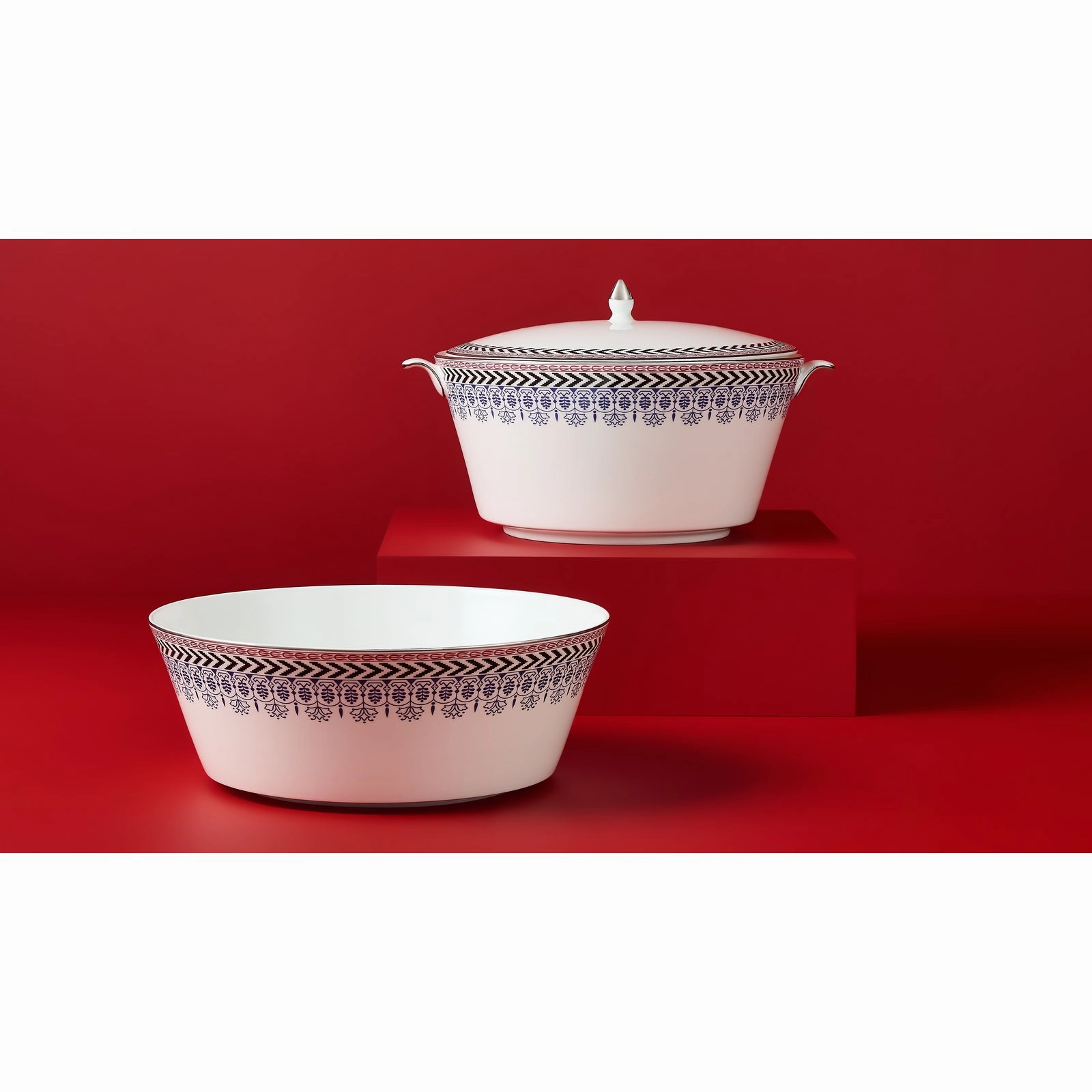 Festive Bowl 25.8cm 10.1in