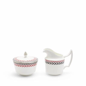 Festive Sugar And Creamer Dinnerware sale online