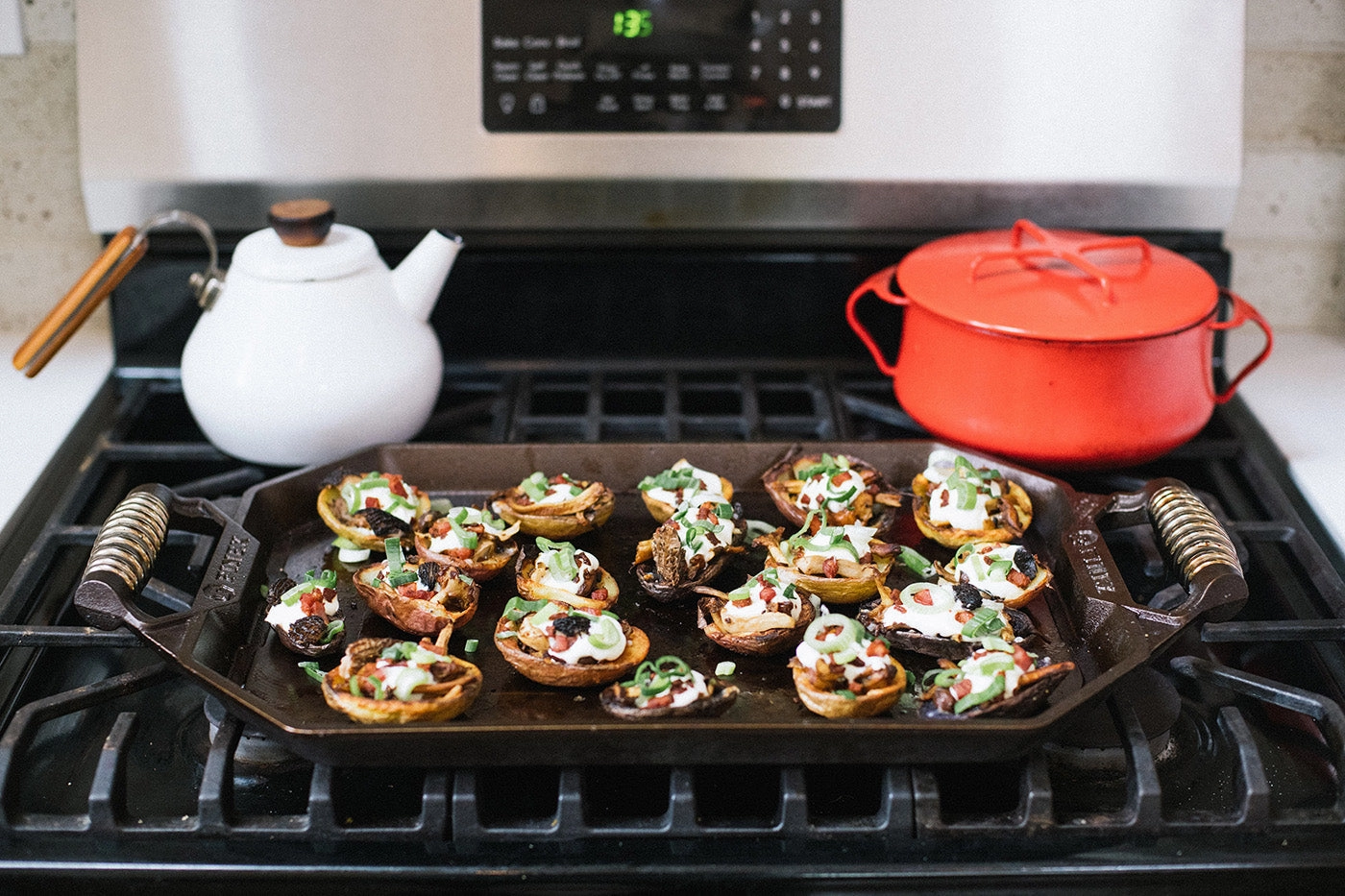 FINEX 18" Double Burner Cast Iron Griddle