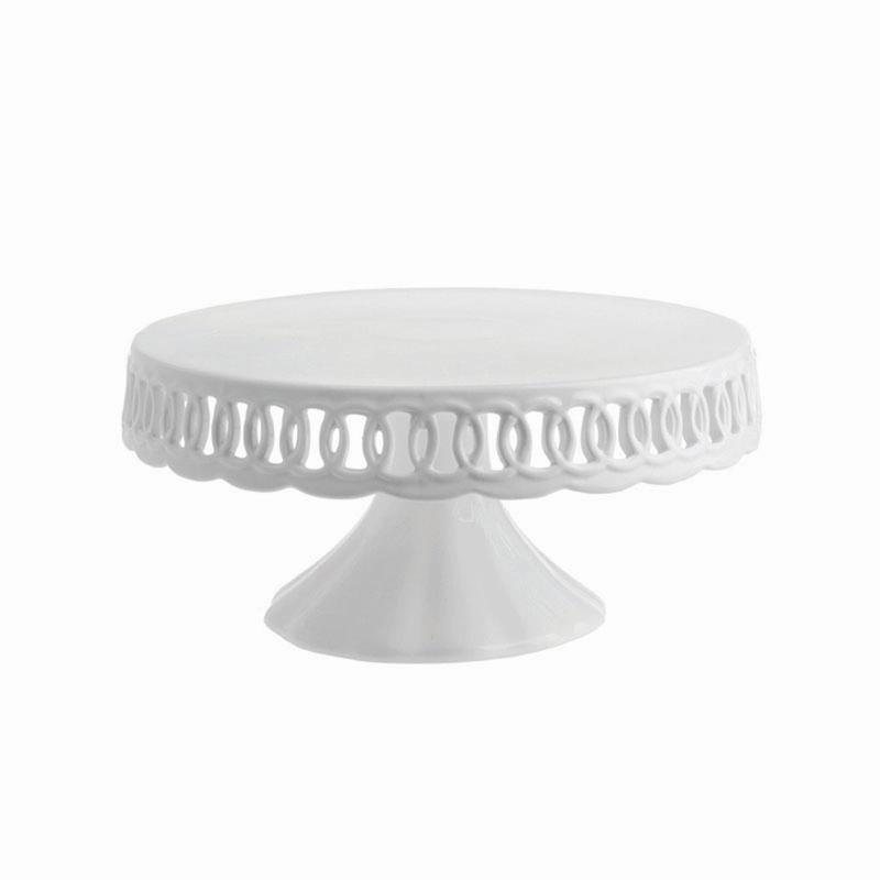 Firenze Cake Stand, D27cm, White Serveware Good quality and affordable