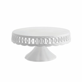Firenze Cake Stand, D27cm, White Serveware Good quality and affordable